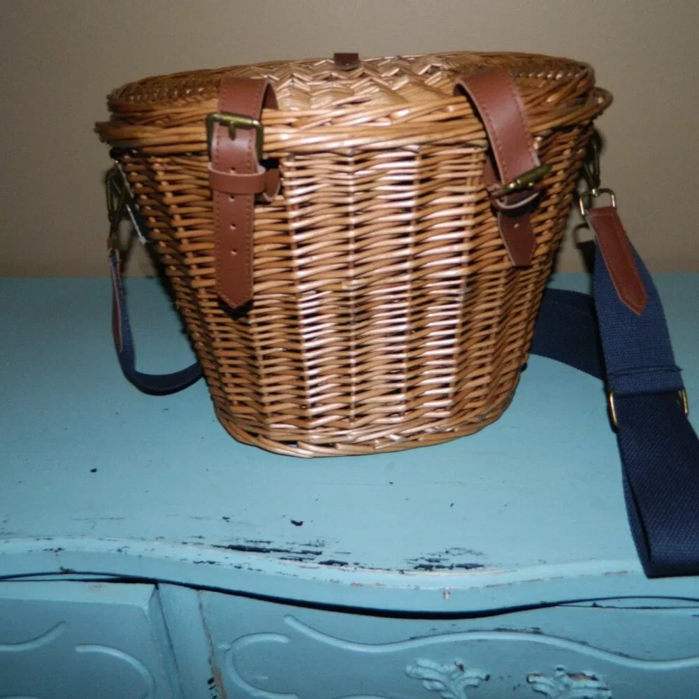 Williams Sonoma Cambridge Bicycle Basket